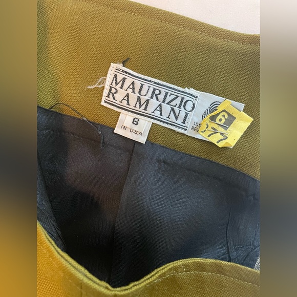 Vintage Maurizio Ramani High Waist Skirt made in USA - Picture 10 of 10